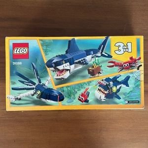 🔥 New and Sealed LEGO Creator 3in1 Deep Sea Creatures 31088 🔥